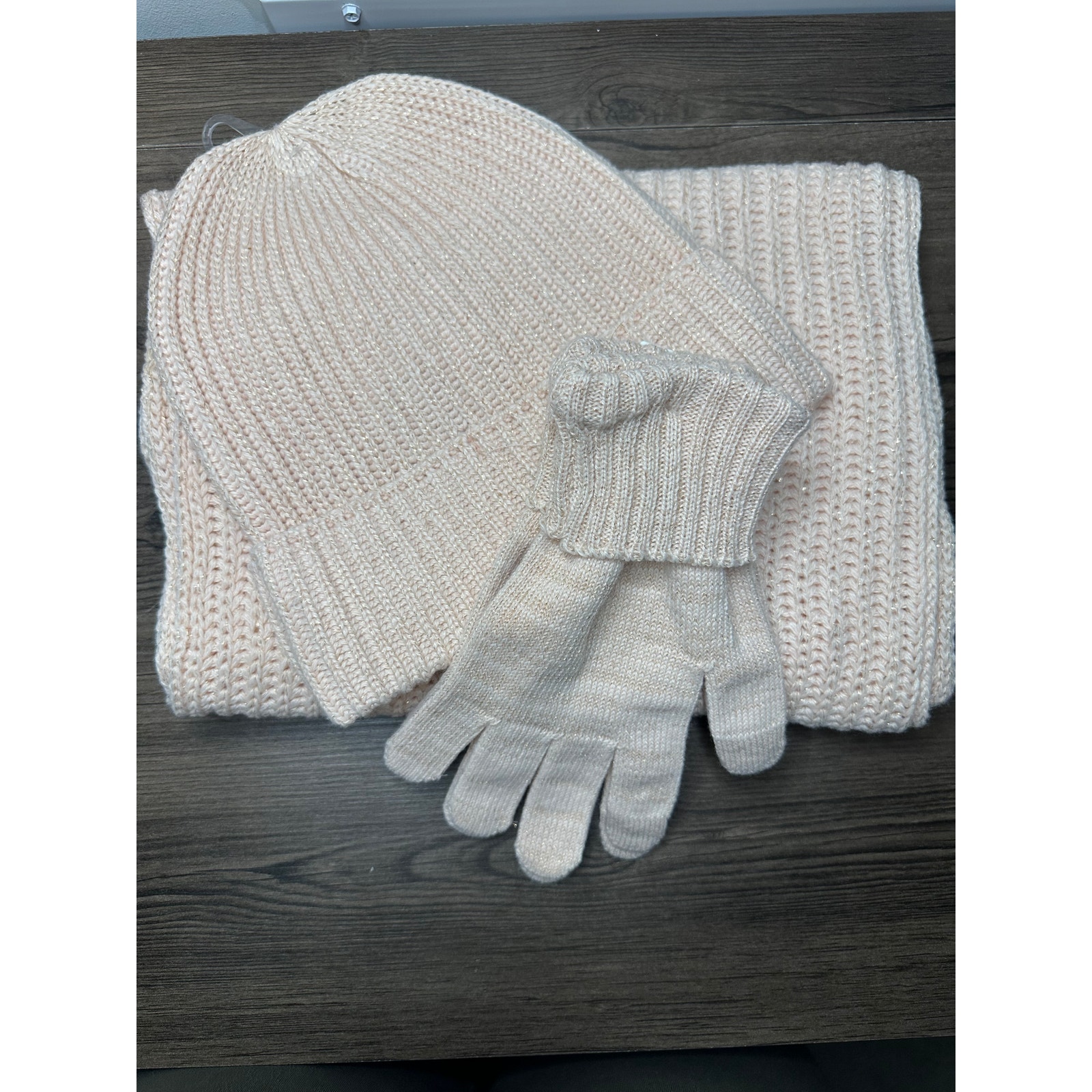 Style & Co. 3 Piece Hat, Scraf & Glove Set